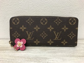 ルイヴィトンのモノグラム　17年製　ポルトフォイユクレマンス　M64201　美品の買取実績です。