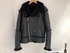ショットの黒　シープスキン　ライダース　メンズの買取実績です。