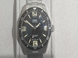 オリスの01 733 7707 4064-07 5 20 22　ダイバーズ65の買取実績です。
