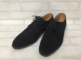 クロケット&ジョーンズの黒　NEWQUAY　スエードシューズの買取実績です。