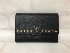 ルイヴィトン ノワール　18SS　ポルトフォイユ・カプシーヌ　コンパクト　M62765 買取実績です。