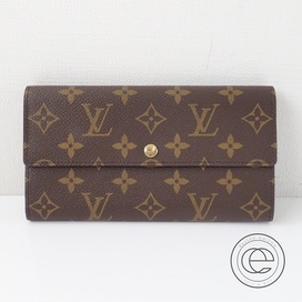 ルイヴィトンの2001年製 ポシェットポルトモネクレディ 17年前の長財布の買取実績です。