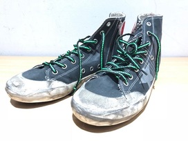 ゴールデングースのグレー　フランシー　ハイカット　スニーカー　メンズの買取実績です。