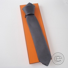 エルメス CRAVATE FACONNEEファソネ　シルクネクタイ 買取実績です。