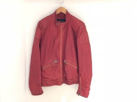 ドルチェ&ガッバーナのゴートレザー　シングルライダース　メンズの買取実績です。