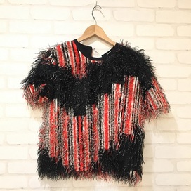 フェンディの2015年　バックジップフリンジシャツの買取実績です。