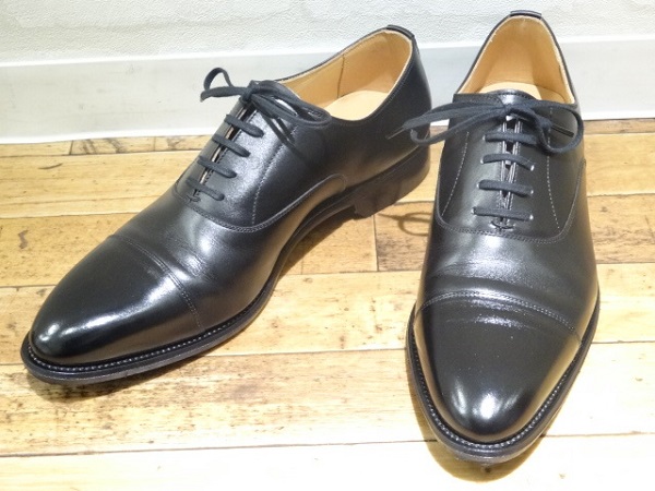 スコッチグレインの946 インペリアルブラック ストレートチップを買取