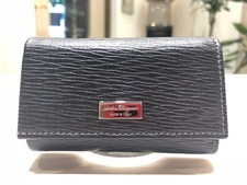 フェラガモ 黒　6連キーケース 買取実績です。