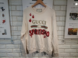 グッチのＳＰＩＲＩＴＩＳＭＯ 刺繍 スエットトップスの買取実績です。