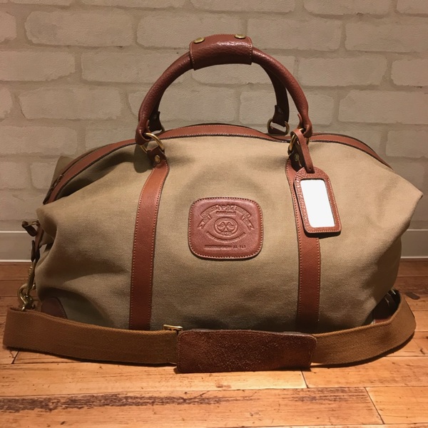 銀座本店でグルカ（GHURKA）のNo97 キャバリアーⅡ ボストンバッグをお