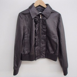 ミュウミュウの14AW　ラムレザージャケットの買取実績です。