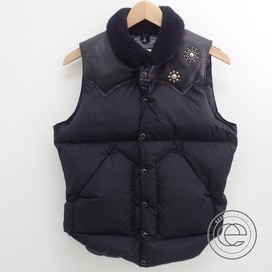 ロッキーマウンテンの×HTC×ナノユニバース　コラボ　ヨークレザー切替ダウンベストの買取実績です。