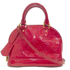 ルイヴィトンのヴェルニライン アルマBB ハンドバッグの買取実績です。