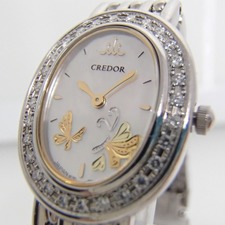 セイコー セイコークレドール ダイヤモンド0.30ct　piquéピクウェダイヤル 買取実績です。
