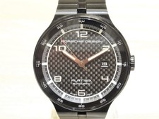 ポルシェデザイン 黒 フラットシックス 自動巻き 時計 買取実績です。