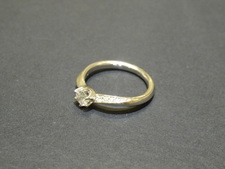 ヨンドシー Pt950 0.22ct ダイヤモンド リング 買取実績です。
