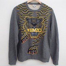 ケンゾー F765SWO764XE  Geo Tiger Crew Sweat トラ刺繍 スウェット 買取実績です。