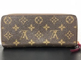 ルイヴィトンのルイヴィトン（LOUIS VUITTON）モノグラム　15年　フューシャ　ポルトフォイユ・クレマンス　M60742の買取実績です。