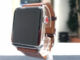 アップルウォッチの×エルメス　シリーズ3　スマートウォッチの買取実績です。