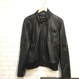 ドルチェ&ガッバーナのラムレザー　レザージャケットの買取実績です。
