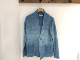 ロンハーマンのターコイズ　コンチョボタン付き　ショールカラーカーディガンの買取実績です。