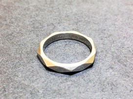 ブシュロンのPt950 　ファセットリングの買取実績です。