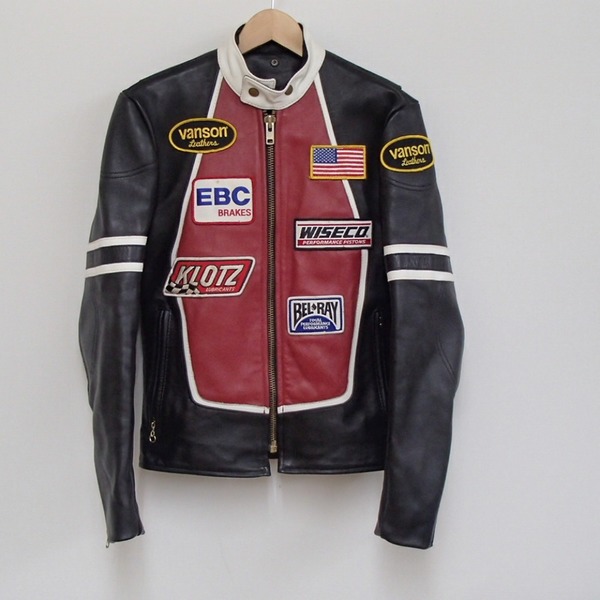 バンソンのRJP シングルライダースジャケットをお買取させていただき