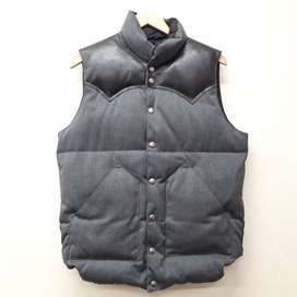 ロッキーマウンテンのレザー切替　ダウンベストの買取実績です。