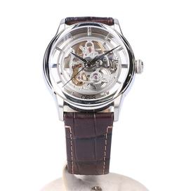 オリスの734 7684 4051D アートリエ トランスルーセント スケルトン 自動巻きの買取実績です。