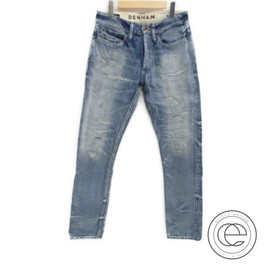 デンハムのジャパンアルチザン レイザー スリムフィットダメージ加工デニムパンツの買取実績です。
