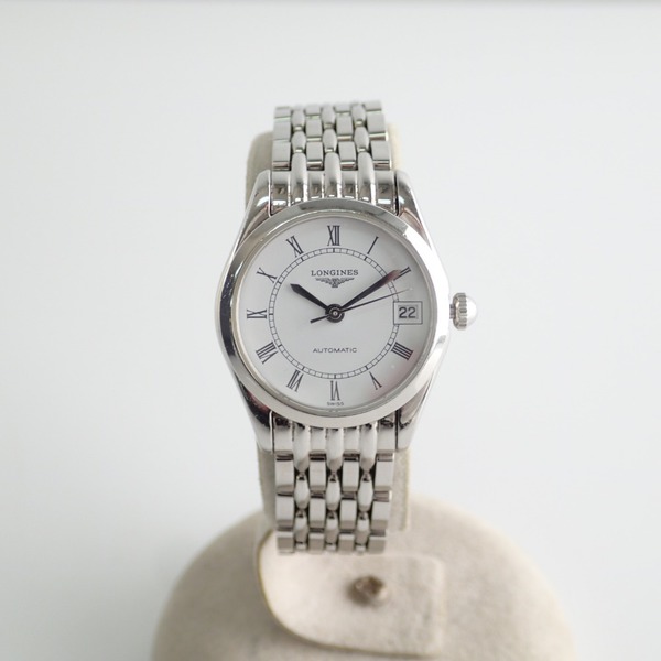 ロンジンのL4.298.4 グランドクラシック 自動巻き腕時計を銀座本店にて