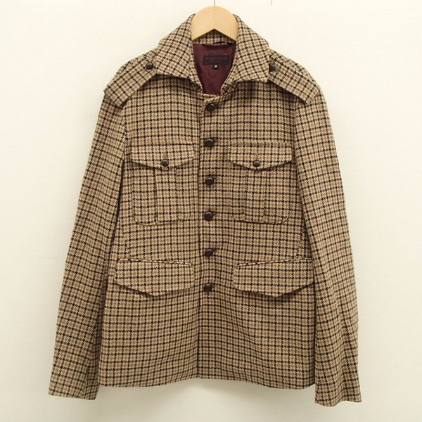 REATS TAILOR ZAZOUS × ハリスツイード ジャケットコート
