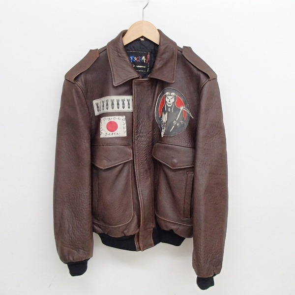 JOHNSONS/LA ROCKA! Jive Pilotフライングジャケット JOHNSONS LA ROCKA! VINTAGE Flying Jacket JIVE PILOT ラロッカ