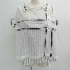 サカイ 17年 1703209 マイクロドット柄 ブラウス/カットソー 買取実績です。
