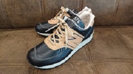 ニューバランスのニューバランス（NEW BALANCE）黒×ベージュ　レザースニーカー　LM576KBの買取実績です。