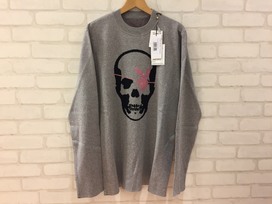 ルシアンペラフィネの×PLAY BOY カシミヤコットン スカルデザイン セーターの買取実績です。