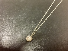 ダイヤモンド ダイヤ付きプラチナネックレス(1.546Ct) 買取実績です。