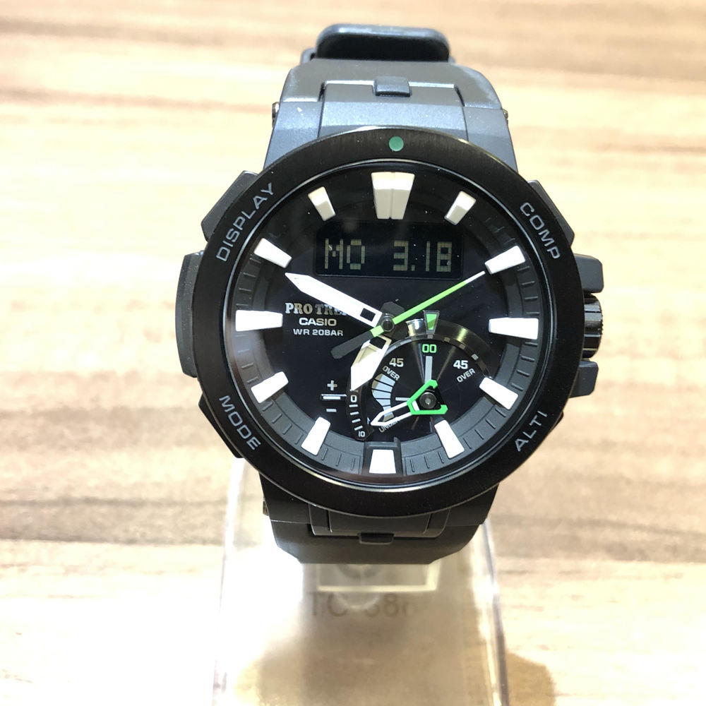 新宿南口店でプロトレックのPRW-7000-1AJFを買い取りいたしました