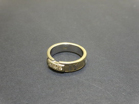 ティファニーの750WG 3Pダイヤ アトラスリングの買取実績です。