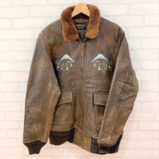 アヴィレックス 6161033　G-1　レザー　フライトジャケット 買取実績です。