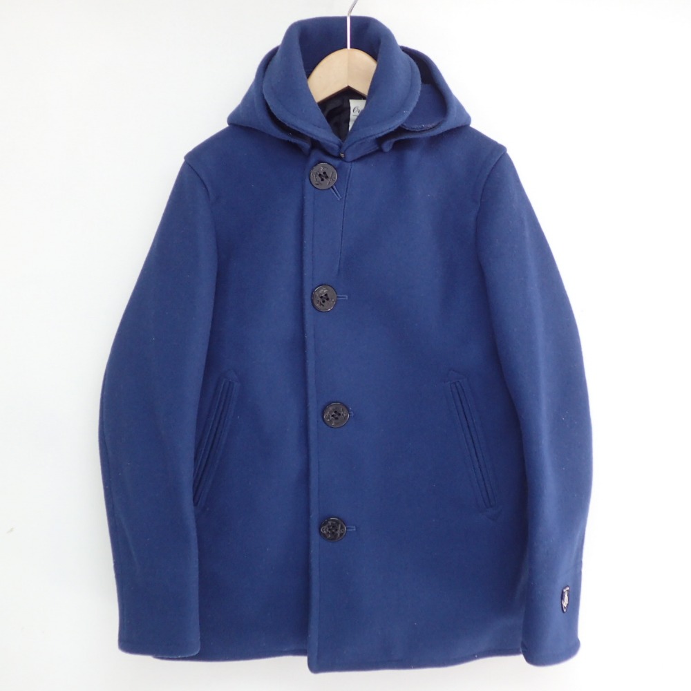 オーシバル（ORCIVAL）のジーロンラムズ メルトン フーデッドコートを