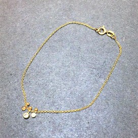 ミズキの14K　3P　ダイヤ　ブレスレットの買取実績です。