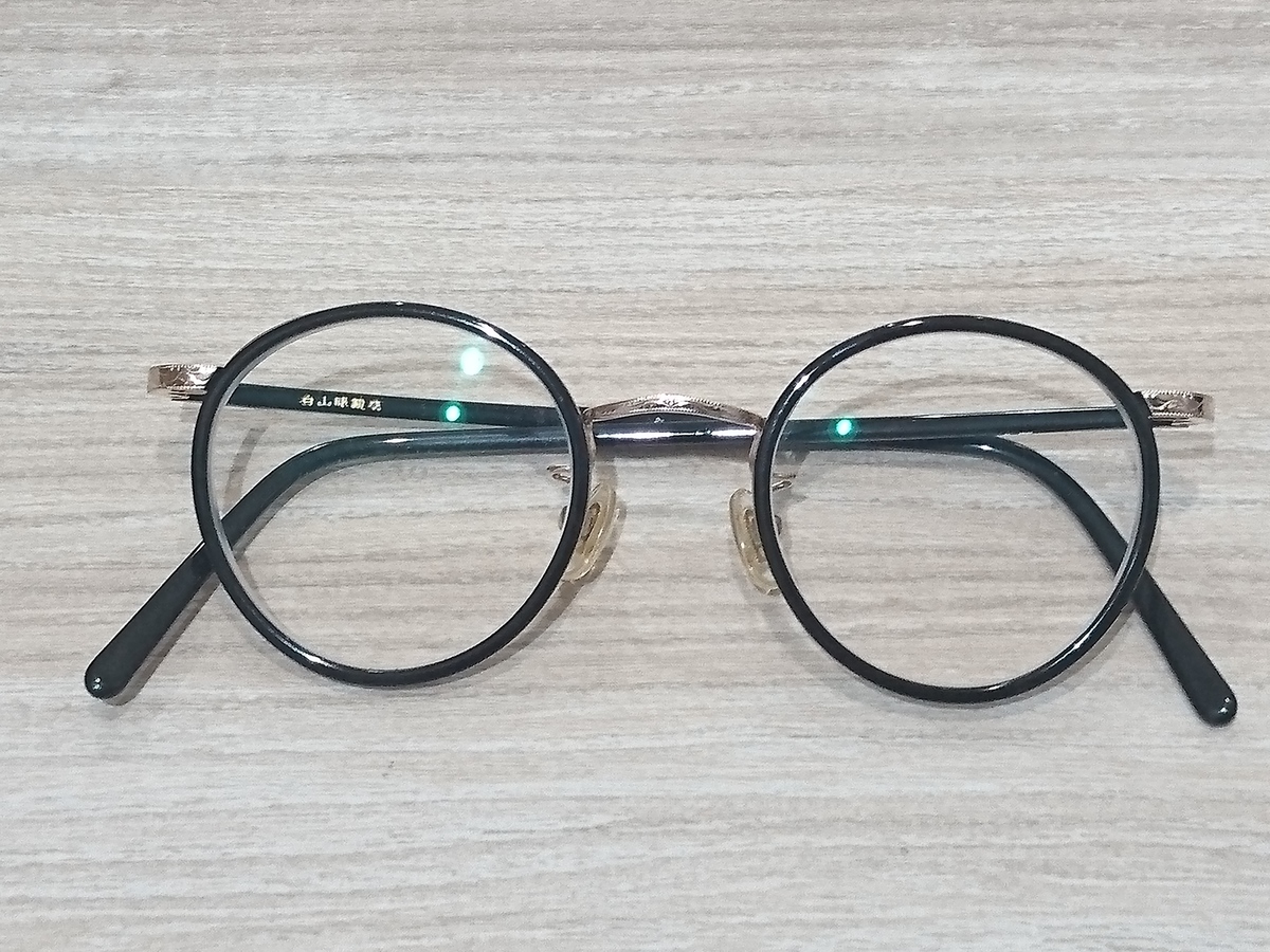 白山眼鏡のA2 コンビ ボストン 眼鏡を買取しました。新宿三丁目店です 