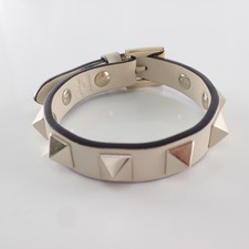 ヴァレンティノ ロックスタッズ レザー ブレスレット 買取実績です。