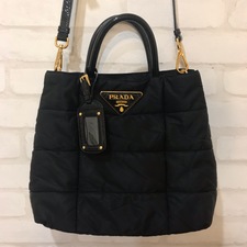 プラダ BN1596 パテントハンドル ナイロン 2WAYバッグ 買取実績です。