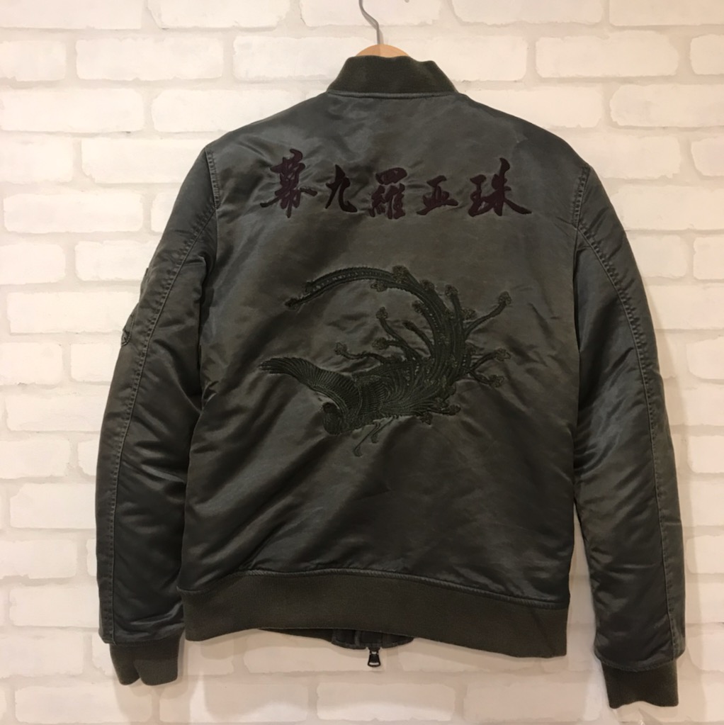 BACKLASHバックラッシュ不死鳥刺繍MA-1ブルゾン 【公式通販】