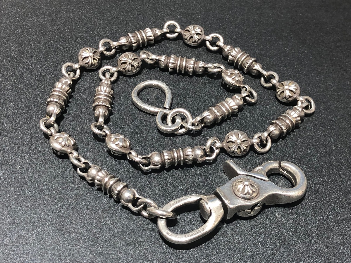 CHROME HEARTS バレルクロスリンク ウォレットチェーン 渋谷店では、クロムハーツのバレルリンククロスボールウォレット