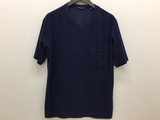 トゥモローランド ネイビー クルーネック パイルTシャツ 買取実績です。