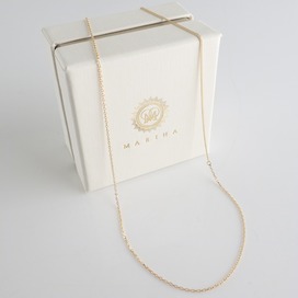 マリハのK18　L'eau 水のネックレスの買取実績です。