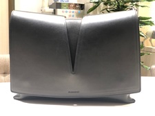ジルサンダー 黒 View Bag レザーチェーンショルダーバッグ 買取実績です。